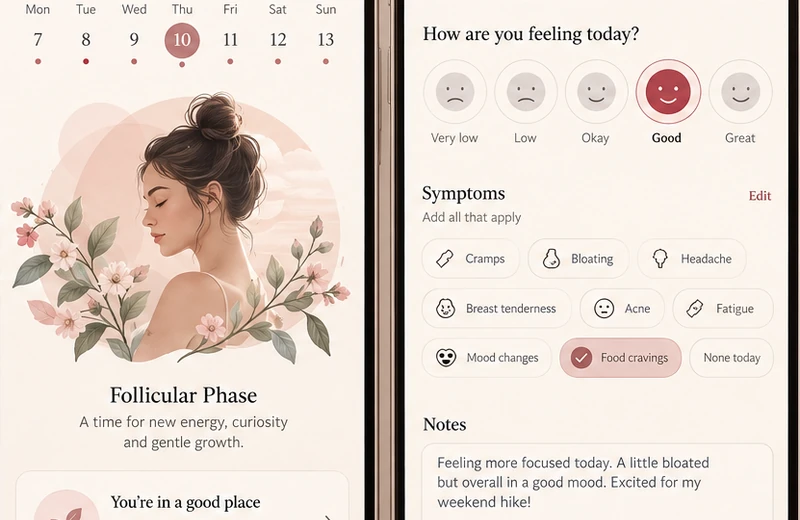 Cycle log: original concept image for the MeetYou style app
